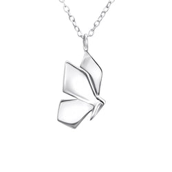 Damen-Halskette Schmetterling filigran mit Kette 45cm Sterling Silber 925